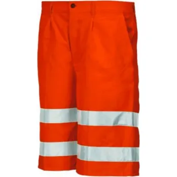 Pánské kraťasy Kraťasy reflexní ISSA 8434 oranžová S