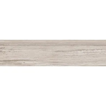 Alba - schodovka rektifikovaná 29,8x119,8 šedohnědá DCPVF732