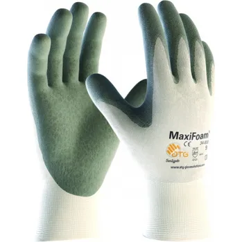 Pracovní rukavice Rukavice povrstvené ATG MAXIFOAM 34-800 nitril 7 S