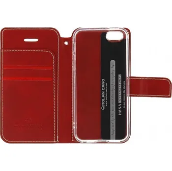 Pouzdro na mobilní telefon Molan Cano Issue Book pro Samsung Galaxy Note 10 červené