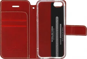 Pouzdro na mobilní telefon Molan Cano Issue Book pro Samsung Galaxy Note 10 červené