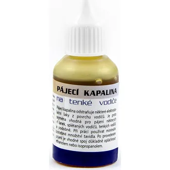 Páječka Pájecí kapalina na tenké vodiče