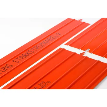 kabelová chránička CWS DEKAB 300/2 PVC krycí deska červená