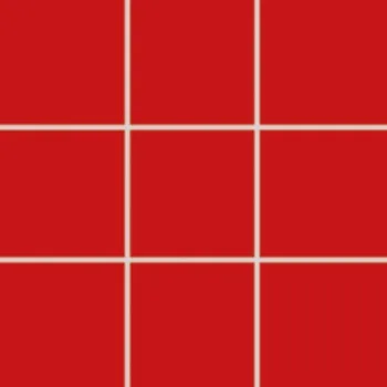 Obklad Color Two (RAL 0304060) - dlaždice 10x10 červená lesklá GAA0K359