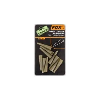 Fox Edges Safety Lead Clip Tail Rubbers vel.7 khaki 10ks