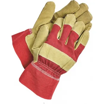 Pracovní rukavice Cerva Rukavice kombinované zimní SHAG 11 červená