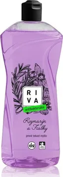 Mýdlo Riva Antibakteriální jemné tekuté mýdlo rozmarýn a fialky