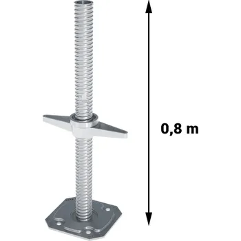 Lešení SCAFOM-RUX Zakládací patka 0,80 m