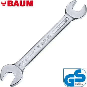 Klíč Maticový klíč oboustranný otevřený 14 x 17 DIN 3110 Baum