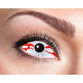 Kontaktní čočky Certifikované šestiměsíční barevné kontaktní čočky nedioptrické, krvavé 84091541.s14