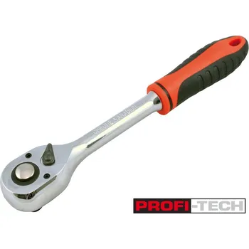 Ráčna Ráčna 1/2" s přepínací páčkou 45 zubů CrV PROFI-TECH