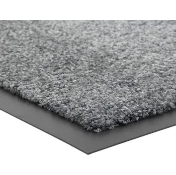 Rohožka Šedá vnitřní vstupní čistící pratelná rohož Twister - 90 x 150 cm