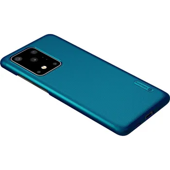 Pouzdro na mobilní telefon Nillkin Super Frosted pro Samsung Galaxy S20 Ultra Peacock Blue