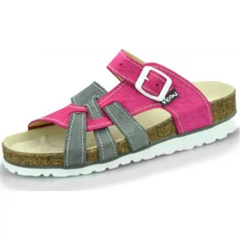 Pracovní obuv Pantofle PEON PE/140 dámské šedá/růžová 41