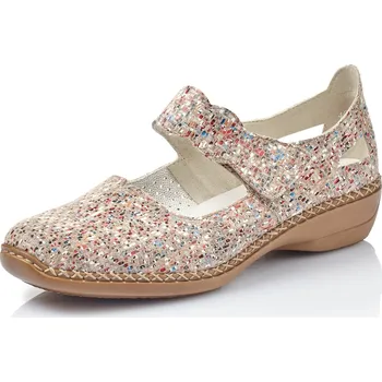 Dámské polobotky Rieker 413J2-60 S0 Beige