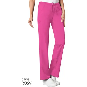 Lékařské pracovní kalhoty Cherokee Luxe 1066 Barva: ROSV, Velikost: XXS
