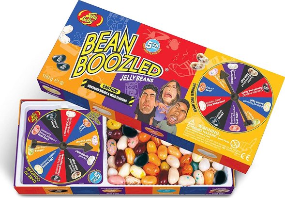 Jelly Belly Bean Boozled Spinner wheel game box 100g