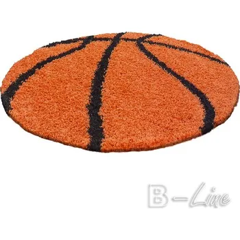Koberec Ayyildiz Hali Kusový koberec FUN 6002 Orange Rozměr kruh 100 cm