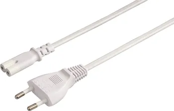 Kabel do PC Hama 44237 síťový napájecí kabel bílý 5 m