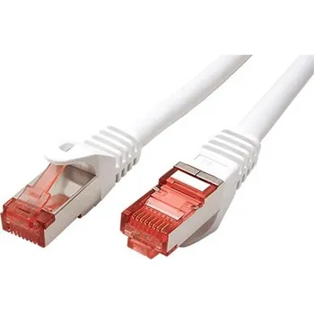 Počítač ROLINE S/FTP patchkabel kat. 6, Component Level, LSOH, 0,5m, bílý - 21.15.2660