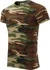 Pánské tričko Malfini Army 144 Camouflage Brown XL