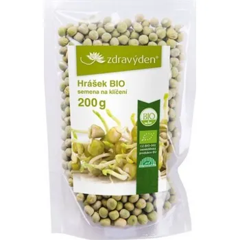 Zdravý den Hrášek BIO semena na klíčení…