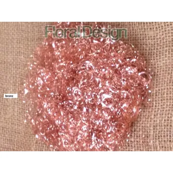 Vánoční dekorace Andělské vlasy 50gr. bronzová