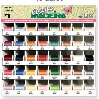Nit bavlněná quiltovací niť Madeira Cotona č.50 1000m