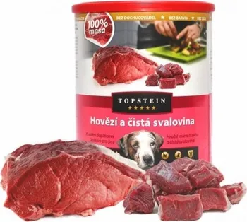 Krmivo pro psa Topstein Hovězí a čistá svalovina 800 g