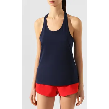 Dámské tílko UW0UW02154-CUN modrá - Tommy Hilfiger modrá M