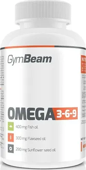 Přírodní produkt GymBeam Omega 3-6-9