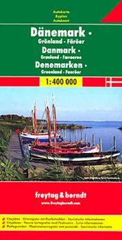 Dánsko, Grónsko, Faerské ostrovy 1:400 000 - Freytag & Berndt