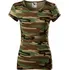 Dámské tričko Malfini Pure 122 Camouflage Brown