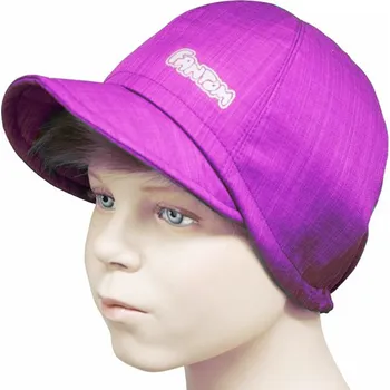 Čepice Fantom Softshellová čepice s ÚPLETEM - fialová velikost: 48