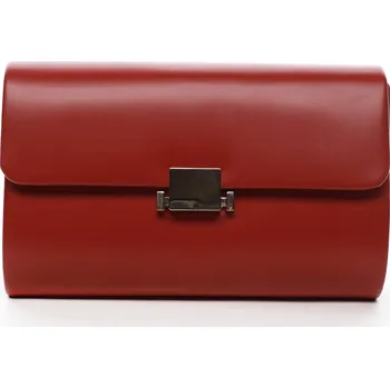 Kabelka Krásné dámské koženkové psaníčko Blandine červená