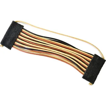 Náramek SANU BABU Náramek, kůže, provázky, černá/béžová/rezavá