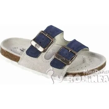 Dámské pantofle Pantofle dětská Big Fish šedá+tm.modrá FT-513-11-09 - 29