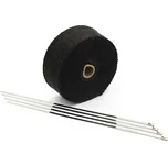 SEFIS žáruvzdorná omotávka výfukových svodů 10m černá