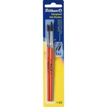 Umělecký štětec Pelikan Vlasový štětec 23 2ks, velikost č. 4,8 (Herlitz)