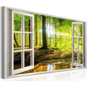 Obraz Malvis Okno do lesa Velikost: 120x80 cm