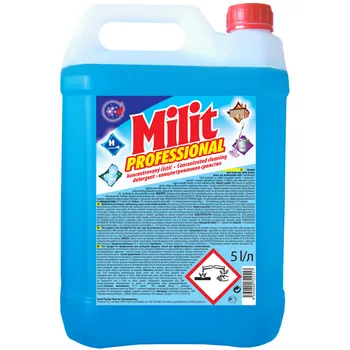 Univerzální čisticí prostředek Recenze Milit Professional koncentrovaný domácí čistič 5 l