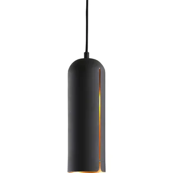 Stínidlo "Gap", dlouhé, 2 varianty - Woud Varianta: černý kov s mědí uvnitř