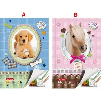 omalovánky HERLITZ Omalovánky A4/28 Pretty P 2 druhy