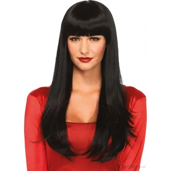 Paruka Paruka s ofinou Bangin - černá, dlouhá