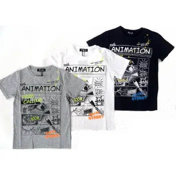 Chlapecké tričko F&D CHLAPECKÉ TRIČKO "COMICS" Barva: bílá, Velikost: 8 let