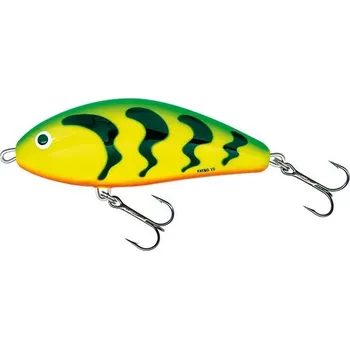 Umělá nástraha Salmo Wobler Fatso Floating Green Tiger - 10cm