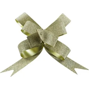 Stuha Stahovací stuha Zlatá glitr 1,9/50cm MFP