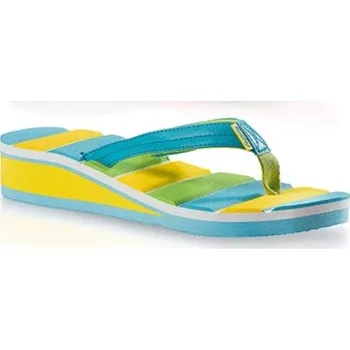 Dívčí obuv Plážová letní obuv Fashy 7629 žluto/modrá - 40