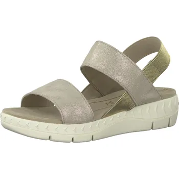 Dámské lodičky Marco Tozzi dámské sandály 2-28522-24 Barva: písková, Velikost: 40