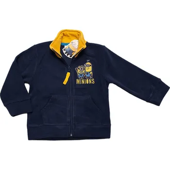 Chlapecká mikina Mimoni tmavě modrá mikina pro kluky Velikost: 98